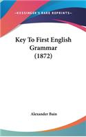 Key to First English Grammar (1872)