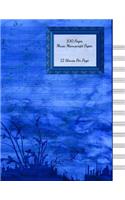 100 Page Blank Manuscript Paper - 12 Stave (Music Manuscript, Staff Paper)