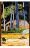 "Cabin under the Trees" by Paul Gauguin - 1892: Journal (Blank / Lined)