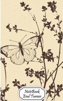 Notebook Journal Dot-Grid, Graph, Lined, Blank No Lined: Butterfly: Small Pocket Notebook Journal Diary, 120 Pages, 5.5 X 8.5 (Blank Notebook Journal)