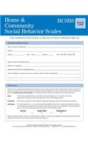 Home and Community Social Behavior Scales Rating Form