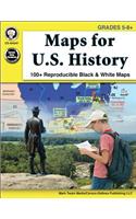 Maps for U.S. History, Grades 5 - 8