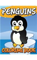 Penguins Coloring Book