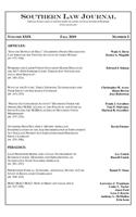 Southern Law Journal