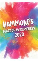 Hammond's Diary of Awesomeness 2020