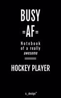 Notebook for Hockey Players / Hockey Player