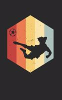 Fußball Fußballspieler Notizbuch