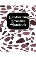 Handwritting Practise Notebook