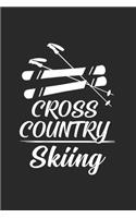 Cross Country Skiing: 6x9 Cross Country Skiing - blank with numbers paper - notebook - notes