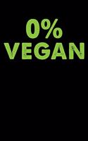 0% Vegan