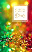 2020 Diary: 5x8 week to a page planner with 12 monthly planners. Lined paper pages after diary for all your notes. Perfect pocket size for general use, small bu