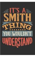 It's A Smith You Wouldn't Understand: Want To Create An Emotional Moment For The Smith Family? Show The Smith's You Care With This Personal Custom Gift With Smith's Very Own Family Name 