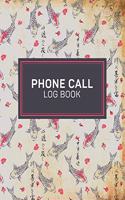 Phone Call Log Book