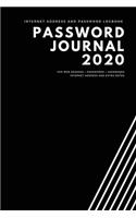 Password Journal 2020