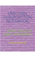 Unicorn Composition Notebook