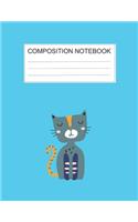 Composition notebook: Ruled (8.5 x 11 in), 110 Pages: Diary Book For Girl, Journal Notebook For Kids, Writing Journal Lined, Cute Pets (8.5 x 11 in), 110 Pages