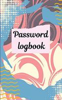 Password Logbook: Personal internet password keeper and organizer.