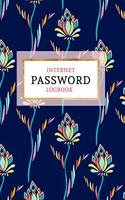 Internet Password Logbook