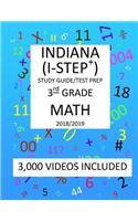 3rd Grade INDIANA I-STEP+, 2019 MATH, Test Prep