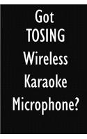 Got TOSING Wireless Karaoke Microphone?
