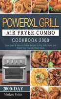 PowerXL Grill Air Fryer Combo Cookbook 2000
