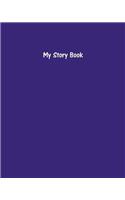 My Story Book Create Your Own Picture Book With Purple Cover