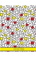 Graph Paper Notebook 1/2 inch squares 120 pages