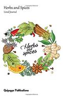 Herbs and Spices Lined Journal