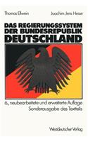 Das Regierungssystem Der Bundesrepublik Deutschland