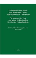 Constitutional Documents of Denmark, Norway and Sweden 1809-1849