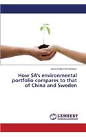 How Sa's Environmental Portfolio Compares to That of China and Sweden