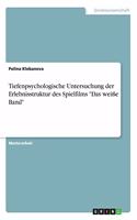 Tiefenpsychologische Untersuchung der Erlebnisstruktur des Spielfilms 