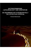 Gottesoffenbarung - Aufklärung Gott und Christentum -