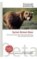 Syrian Brown Bear: (English)
