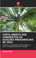 Carta Aberta Aos Candidatos Às Eleições Presidenciais de 2024