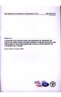 Rapport de L'Atelier de La Fao/Copace Sur Les Mesures Du Ressort de L'Etat Du Port Pour Lutter Contre La Peche Illicite