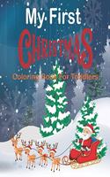 My First Christmas Coloring Book for Toddlers