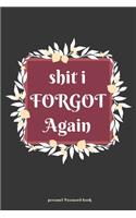 Shit I Forgot Again