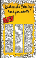 Bookmarks coloring book for adults