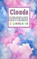 Clouds Reverse Coloring Book
