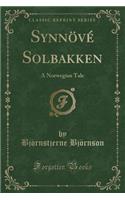 Synnövé Solbakken: A Norwegian Tale (Classic Reprint)