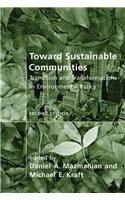 Toward Sustainable Communities