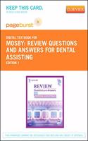 Review Questions and Answers for Dental Assisting - Elsevier eBook on Vitalsource (Retail Access Card)