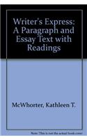 Writer's Express: A Paragraph and Essay Text with Readings