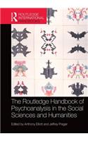 Routledge Handbook of Psychoanalysis in the Social Sciences and Humanities