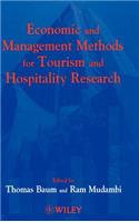 Economic and Management Methods for Tourism and Hospitality Research