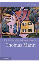 The Cambridge Introduction to Thomas Mann