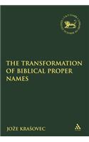 Transformation of Biblical Proper Names