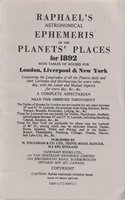 Raphael's Astronomical Ephemeris