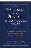 20 LESSONS from 20 YEARS of Quality and Value Investing